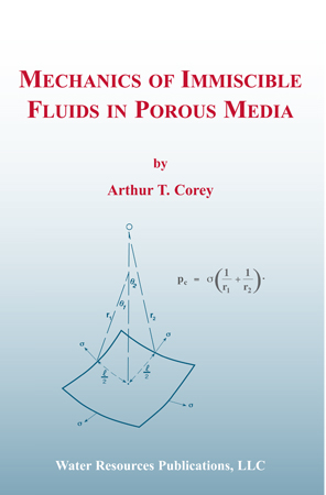 MECHANICS OF IMMISCIBLE FLUIDS IN POROUS MEDIA Book image